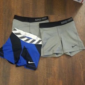 Nike pro spandex bundle